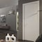 Sartodoors Modern Solid Interior Door with Handle, Planum 0010 White Silk, Single Regural Panel Frame Trims, B PLANUM0010ID-WS-3696 - alternate 7