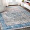 Jonathan Y Anatolia Vintage Medallion Peacock Blue/Gray 4 ft. x 6 ft. Area Rug RES109A-4 - alternate 1