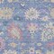 Homeroots 3' X 5' Blue Pink And Ivory Floral Washable Indoor Outdoor Area Rug 605307 - alternate 7