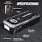 Edendirect Portable 5000A Car Battery Jump Starter - 12V Car Battery Charger And High-Capacity Power Bank ED-P180 - alternate 8