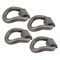 Mytee Products 1in Bent Forged D-Ring w/ Weld On Clip, WLL# 15,600 lbs, 4PK D-Ring01-W-Bentx4 - alternate 9