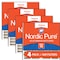 Nordic Pure 20x20x5 Pleated Air Filter, High Capacity, Electrostatically Charged Synthetic Media, MERV 15, 4 PK 20x20x5ABM15-4 - alternate 1
