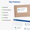 Avery Shipping Address Labels, Laser and, PK500 95930 - alternate 7