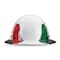 Lift Safety DAX Fiber Resin Full Brim Hard Hat (Mexican Flag) - ANSI-G, TYPE 1 HDF-25MF - alternate 5