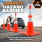 Xpose Safety 28 Inch Orange Slim Line Traffic Cones Heavy Duty 10lb with 6in and 4in Collars, DOT Approved, 1PK AOTC28SL-64-10L-1-X - alternate 6