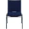 Flash Furniture Fabric Stack Chair, Navy XU-60153-NVY-GG - alternate 1