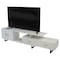 Leisuremod Avery TV Stand with MDF Cabinet and Powder Coated Steel Legs, White ATS69W - alternate 13
