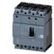 Siemens circuit breaker 3VA1 IEC Frame 160 breaking capacity class N Icu=25 kA 3VA1110-3ED42-0AA0 - alternate 1