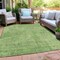 Homeroots 5' X 8' Green And Light Green Geometric Washable Indoor Outdoor Area Rug 594540 - alternate 7
