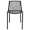 Leisuremod Acken Plastic Dining Side Chair, Black ACK18BL - alternate 6