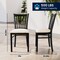 Flash Furniture HERCULES Black Ladder Back Metal Restaurant Chair - Tan Vinyl Seat XU-DG-6Q2B-VRT-TNV-GG - alternate 7