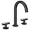 Brizo Kintsu Widespread Lavatory Handle Kit with Mother of Pearl Insert HI5306-BLPL - alternate 6