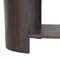Homeroots 35in Brown Genuine Leather and Solid Wood Upholstered Storage Bench With Shelves 723434 - alternate 7