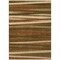 Homeroots 3' X 5' Brown Copper And Beige Striped Washable Indoor Outdoor Area Rug 597355 - alternate 9