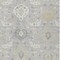 Homeroots 10' X 14' Gray Ivory And Gold Damask Washable Indoor Outdoor Area Rug 599423 - alternate 5