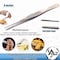 A2Z Scilab Culinary Tweezers, Blunt Serrated Jaws, 8 Inch, Stainless Steel Tongs A2Z-ZR1034 - alternate 8