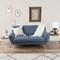 Lavish Home Set of 2 End Tables Nesting Tables with Removable Wood Tops, Metal Wire Baskets Round Side Furniture 80-ENDTBL-1 - alternate 6