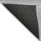 Homeroots 3' X 5' Gray And Silver Striped Washable Indoor Outdoor Area Rug 589680 - alternate 8