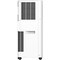 Aeric 5,000 (DOE) BTU Portable AC, Cools 400 Sq. Ft. with Wi-Fi, Dehumidifier & Remote, Matte White AERP051AMW - alternate 3
