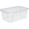 Storex Cubby Bin, PET (clear) 62464U05C - alternate 1