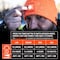 Ergodyne Hat, Orange, 8" L, Knit 16791 - alternate 6