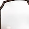 Homeroots 37" Espresso Abstract Wood Framed Mounted Dresser Mirror 486445 - alternate 5