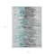 Homeroots 5' X 8' Teal Blue Charcoal And Silver Abstract Washable Indoor Outdoor Area Rug 582411 - alternate 6