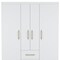 Homeroots 59" White Two Drawer Combo Dresser 546423 - alternate 8