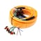Deejay Led 52-Foot Multi-Amp Accessory Cable 10 RCA Shielded Cables Plus Three Power ORANGE OUTER JACKET TBHMED52ORANGE - alternate 8