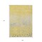 Homeroots 9' X 12' Yellow And Gold Abstract Washable Indoor Outdoor Area Rug 609472 - alternate 6
