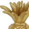 Homeroots 9" Gold Cast Iron Pineapple Hand Painted Sculpture 483227 - alternate 5