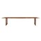 Homeroots 60" Brown Solid Wood Live Edge Dining Bench 565289 - alternate 10