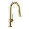 Hansgrohe Talis N HighArc Kitchen Faucet, A-Style, 2-Spray Pull-Down, 1.75 GPM in Brushed Gold Optic 72846251 - alternate 1