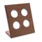 Homeroots Free Standing 6.00in Wood Coffee Storage & Accessories 478225 - alternate 3