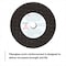3M 3M Reinforced Weld Grinding Wheel 01991, 3 in x 0.22 in x 3/8 in, 10PK 1991 - alternate 6