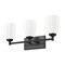 Z-Lite Oren 3-Light Vanity, 24 in W, Matte Black 7004-3V-MB - alternate 4