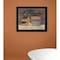 Homeroots HOT BATH 7 Black Framed Print Bathroom Wall Art 404707 - alternate 4