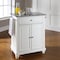 Crosley Cambridge Granite Top Portable Kitchen Island/Cart KF30023DWH - alternate 10