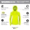 Milwaukee Tool Hoodie, M, Yellow, Women's F550Y-M - alternate 8