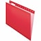 Zoro Select Hanging File Folders, Red, PK25 PFX415215RED - alternate 3