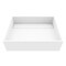 Vigo Montauk Modern White Matte Stone 18 in. L x 13 in. W x 5 in. H Rectangular Vessel Bathroom Sink VG04023 - alternate 1