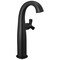Delta Stryke Single Handle Vessel Bathroom Faucet, 6.44 in, Matte Black 7776-BL-DST - alternate 1