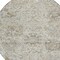 Homeroots 8' Ivory Brown And Gray Round Damask Washable Indoor Outdoor Area Rug 603763 - alternate 7