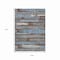 Homeroots 9' X 12' Chocolate Blue And Beige Striped Washable Indoor Outdoor Area Rug 616650 - alternate 7