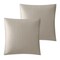 Homeroots Beige King Polyester 220 Thread Count Washable Duvet Cover Set 529034 - alternate 9