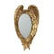 Homeroots 22" Gold Heart Resin Framed Accent Mirror 485042 - alternate 5