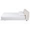 Baxton Studio Alfie Boucle Floating Bed with Channel Tufted Headboard, King 262-14357-ZORO - alternate 8