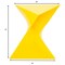 Leisuremod Triangular 15.75 in W, 17 in L, ABS Plastic, Yellow RS17Y - alternate 6