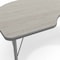 Flash Furniture Commercial Adjustable Height Kidney Activity Table with Locking Casters-LTGY XU-A4872-KIDNY-LTGRY-T-P-CAS-GG - alternate 9