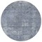 Homeroots 8' Blue And Gray Round Abstract Washable Indoor Outdoor Area Rug 615502 - alternate 7